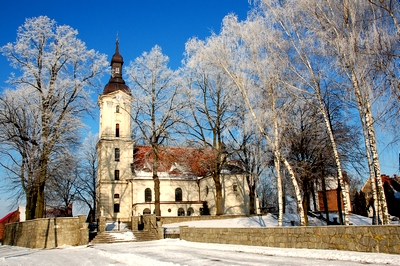 Kościół zimą